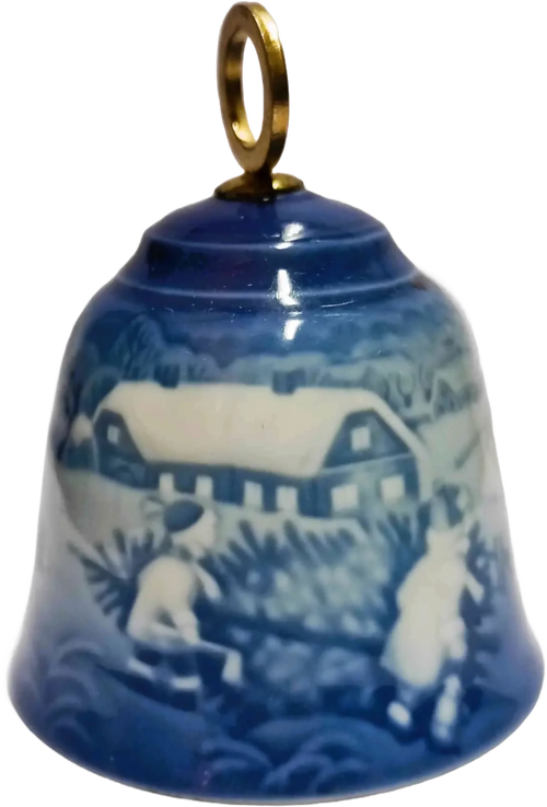 BG-JB-1982-campanella-natale-christmas-bell-bing-grondahl-the christmas tree-front