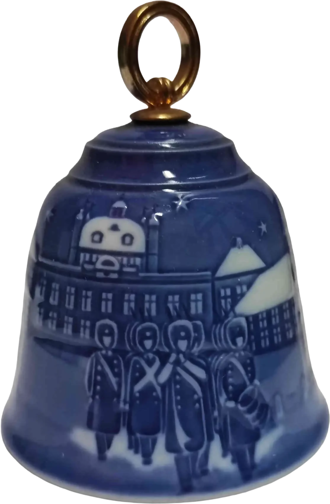 BG-JB-1990-campanella-natale-christmas-bell-bing-grondahl-changing-of-the-Guards-front