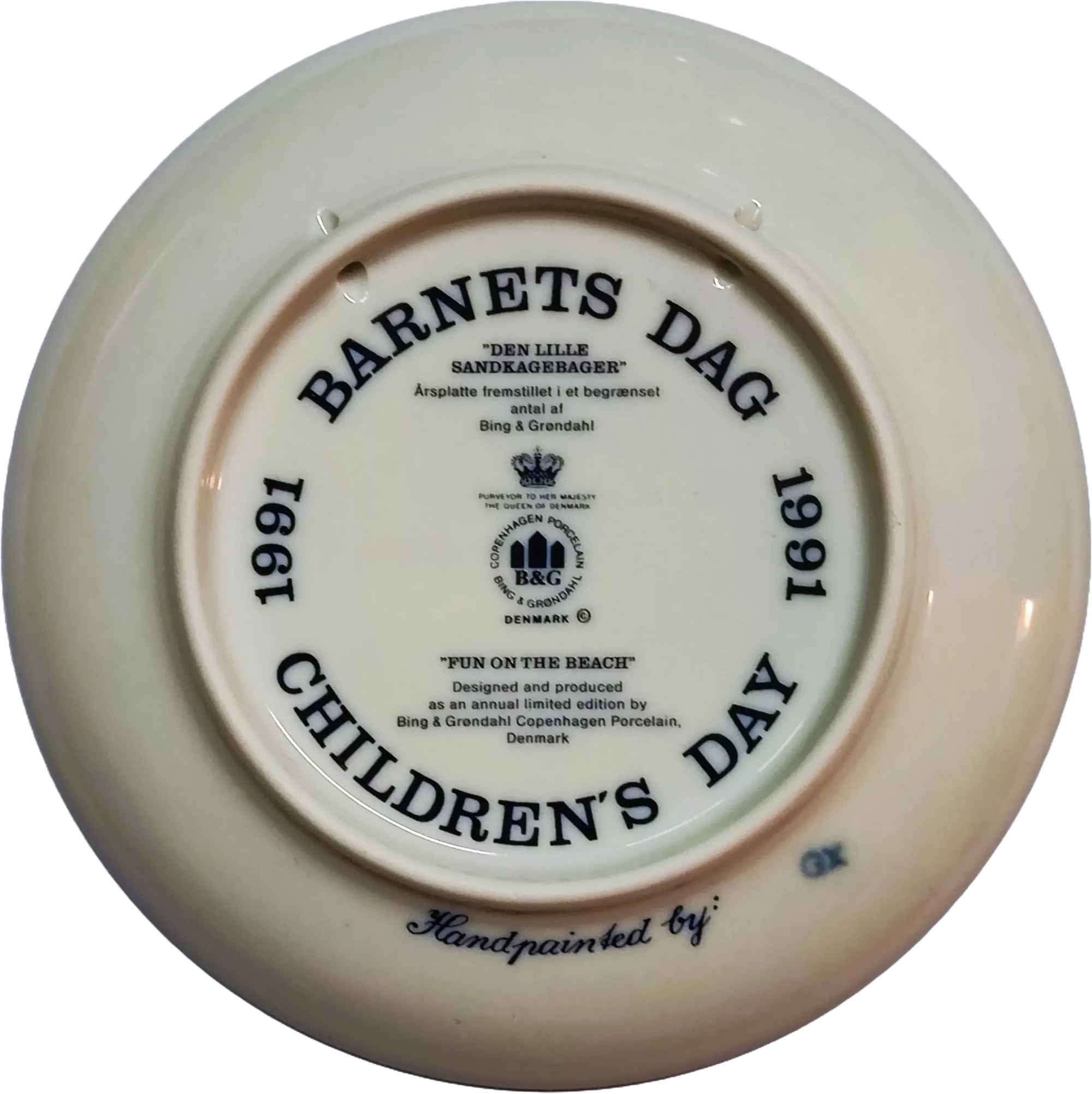 BG-CHI-1991-piatto-bing-grondahl-childrens-day-plate-fun-on-the-Beac-back
